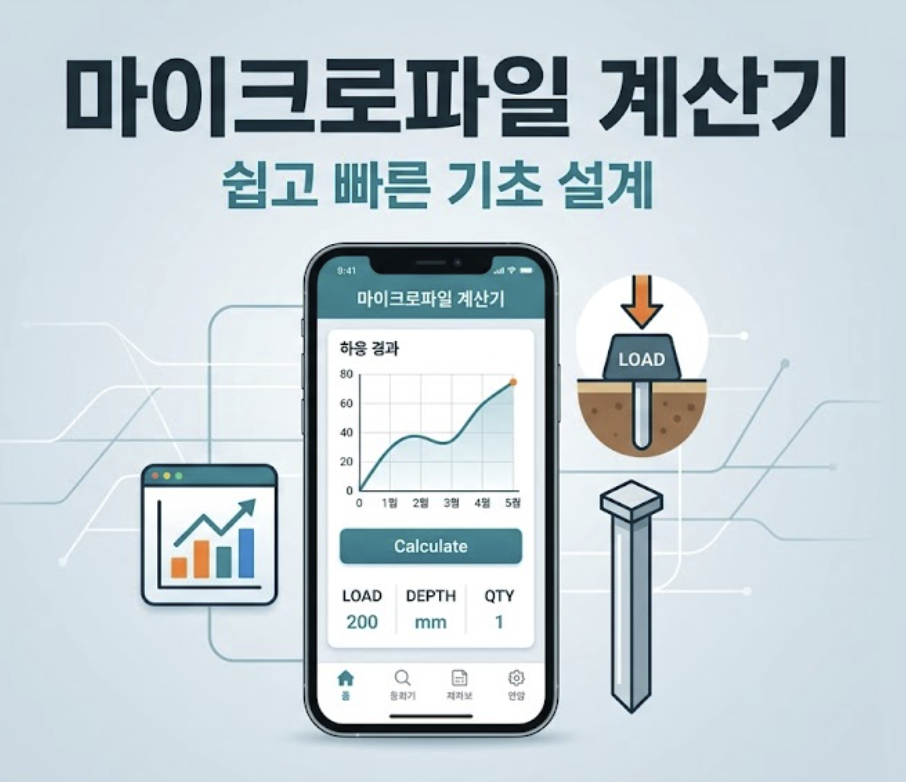 마이크로파일 지지력 계산기